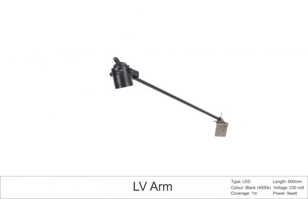 Low Voltage Arm Light - Black-0