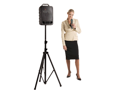 Powered Speaker System with Radio Microphone-0