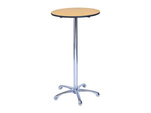 Ainsley Bar Table - Yellow (600mm dia) -0
