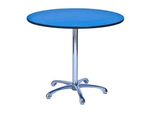 Ainsley Café Table Blue (900mm dia) -0