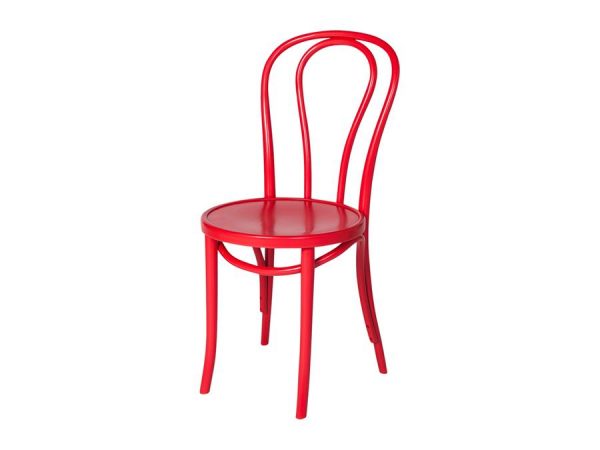 Bentwood Chair - Red-0