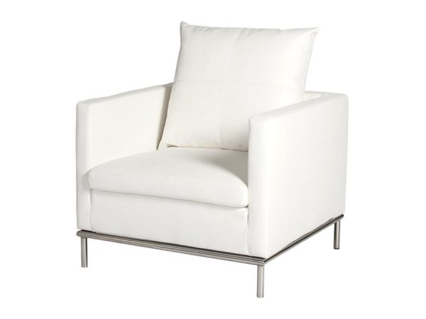 Cosa Armchair - White-0
